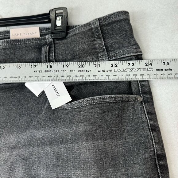 NEW‎ Lane Bryant Ultra High Rise Stretch Jegging Jeans Flex Magic Plus 28 Black - Picture 9 of 14